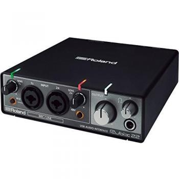 Roland Rubix22 - 2x2 USB Audio Interface with High-Quality Preamp and Low Latency