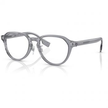 Burberry BE2368F Asian Fit 4021 Armazones para Hombre Cristal, Lentes Recetados Para Hombre Transparentes, Gafas Recetadas para Hombre Cristal, Ajuste Asiático Gafas Recetadas