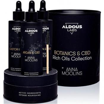 Aldous Labs Pack Ricino + Jojoba + Argán con CBD 3x100ml
