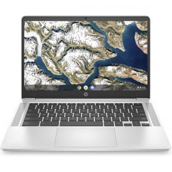 HP Chromebook Portátil HP 14a-na1000ns, Celeron, 4GB, 64GB eMMC, 14, ChromeOS