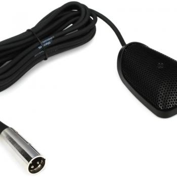 Shure CVB Boundary Condenser Microphone with 12' Cable, Cardioid