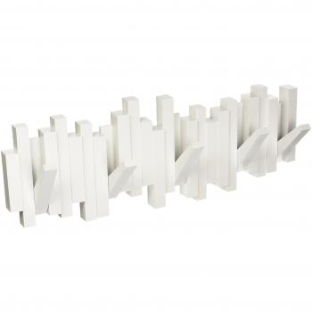 Umbra 318211-660 Perchero decorativo de pared Sticks Blanco