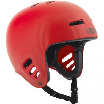 TSG Helm Dawn Solid Color, Unisex, Rojo, S/M