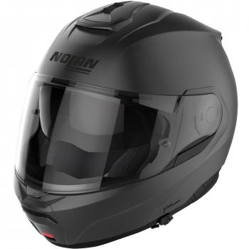 Casco Modular Nolan N100-6 Classic N-Com Gris (Tamaño S)