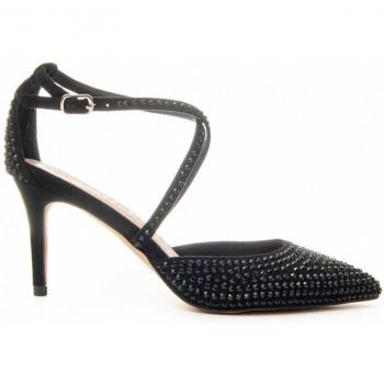 Zapato De Vestir Para Mujer Montevita Festshoe4 88488 Negro Tacón Elegante