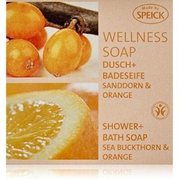 Speick Jabón Bienestar ducha y jabón de baño espino amarillo naranja - 200 g