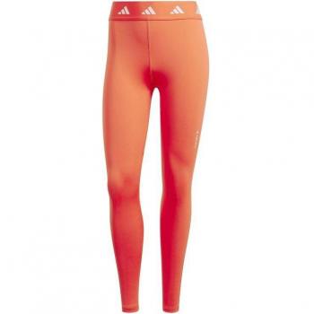 Mallas de fitness Adidas Essentials Techfit 7/8 para mujer en color rojo