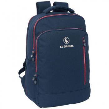 MOCHILA PORTATIL 15,6+TABLET+USB EL GANSO CLASSIC 29x44x15cm