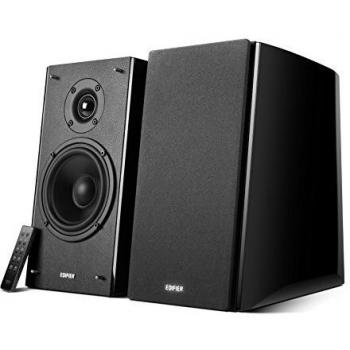 Edifier R2000DB Altavoces de Estante con Bluetooth - Monitores de Estudio de Campo Cercano - Entrada Óptica - 120 vatios RMS - Negro