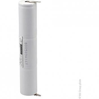 NX - Batería iluminación emergencia 3xD ST4 Faston 4.8mm & 2.8mm 3.6V 4Ah - Unidad
