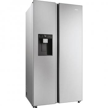 Haier HSW59F18DIMM Serie 5 Frigorífico Americano Multidoor No Frost con Dispensador y Conectividad WiFi, Altura 1.77m, Acabado Inox
