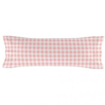 Saco Nórdico Happyfriday Vichy Pink 100% Algodón 105x200 cm sin relleno, Calidad de 150 TC, Fabricado en España