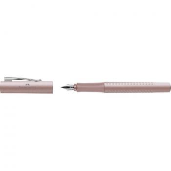 Pluma estilográfica Faber-Castell Grip 2011 M Rosa Palo