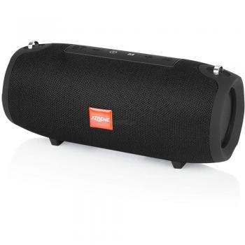 Altavoz Bluetooth Portátil BT500 2x6W con FM, USB, microSD y AUX - Batería de 2000mAh - Negro