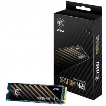 SSD MSI SPATIUM M450 1TB Gen4 M.2 NVMe V1 (3400/2400MB/s)