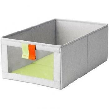 IKEA slakting serie - aquí están Cajas, bolsas y cubos de todo tipo, listo para organizar todo lo de dinosaurios a dedo paint-clearing la manera por diversión., 27x42x17 cm