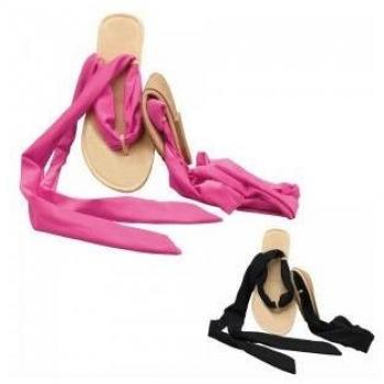 Scholl Pocket Ballerina Sandalia Negro/Fucsia Talla 35-36