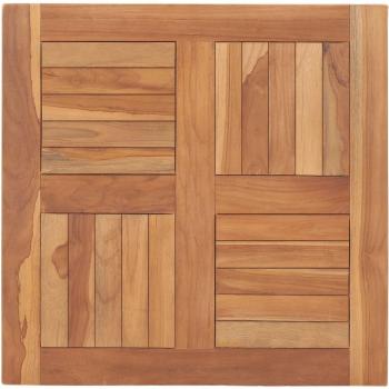 Solid Teak Wood Table Top 60x60x2.5 cm