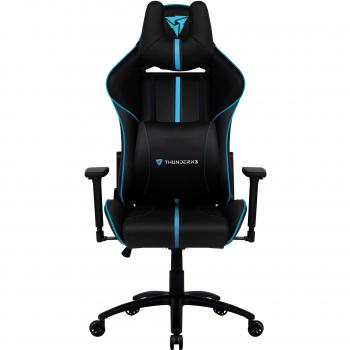 ThunderX3 BC5 - Silla gaming reclinable, cojín lumbar y cervical, AIR Tech, cian