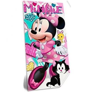 Disney - Toalla de Playa Minnie WD19452, 140 x 70 cm