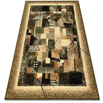 Alfombra BCF Morad Impresja Clásico Verde Oliva 140x200 cm