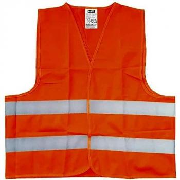 Chaleco Reflectante de Seguridad HPAUTO 10473 - Adultos (L x B) 65 cm x 130 cm EN 20471 ISO 20471
