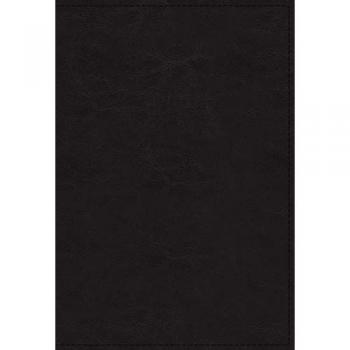 NKJV Study Bible, Leathersoft, Black, Full-Color, Red Letter Edition, Indexed, Comfort Print