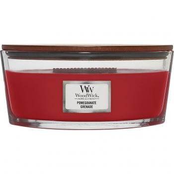 WoodWick Pomegranate Scented Ellipse Candle 454g