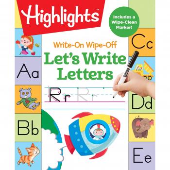 Write-On Wipe-Off Let's Write Letters