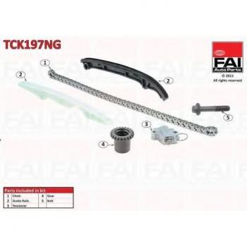 Kit de cadena de distribución FAI TCK197NG con componentes de alta calidad