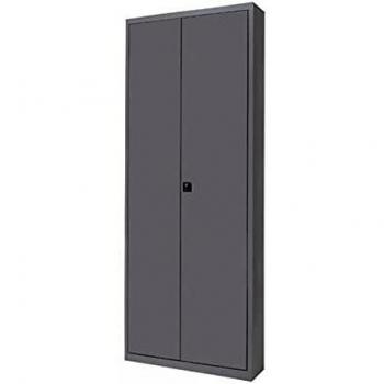 ARMARIO METÁLICO PUERTAS BATIENTES ROCADA 198X102X45 4 BALDAS COLOR ANTRACITA