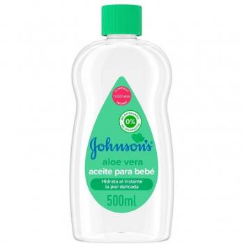 Johnson's Baby Aceite con Aloe Vera, 500 ml