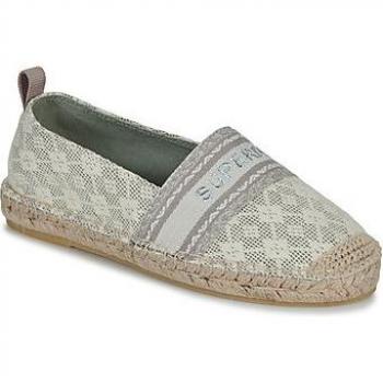Alpargatas mujer Superdry Canvas Overlay Gris
