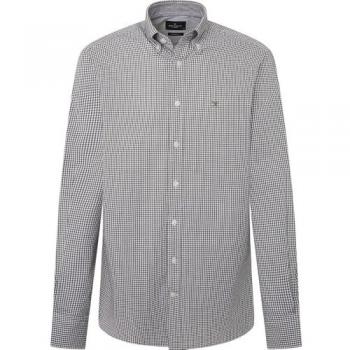 Camisa de Hombre Ajustada de Cuadros Vichy Verde Esencial
