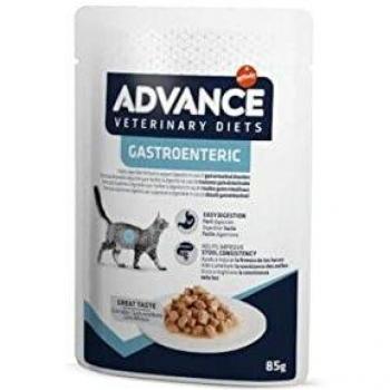 Advance Veterinary Diets Gastroenteric Feline Formula Wet Cat Food - 24 Pack, 85g Pouches Chicken Flavor