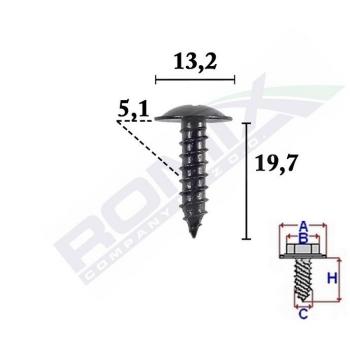 Pinza para tapicería ROMIX C70593 - herramienta de sujeción, diseño ergonómico, fabricada en acero inoxidable, mango antideslizante, ideal para trabajos de tapicería y manualidades