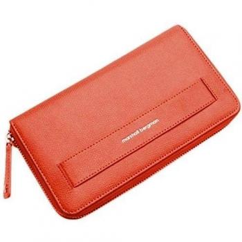 Marshall Bergman Cartera de Cuero, Coral