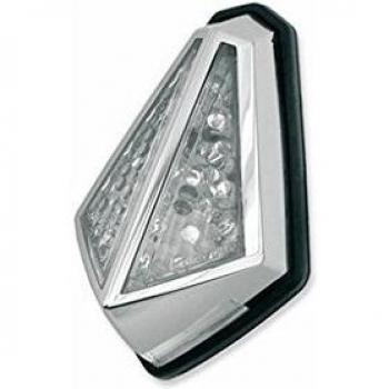 Vicma Tail Light LED Mini Custom Chrome, Transparente e de Marked