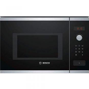 Bosch BFL553MS0 Serie 4 - Microondas Integrable, 59 x 38 cm, 25 litros, Inox