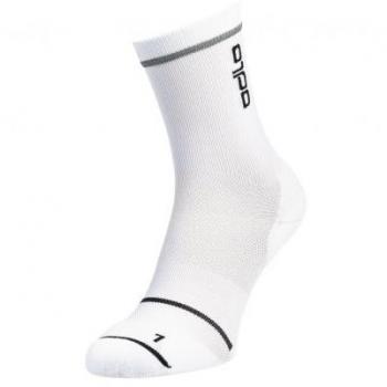 Odlo Calcetines Micro Crew CeramiCool Reflective Blanco 39-41