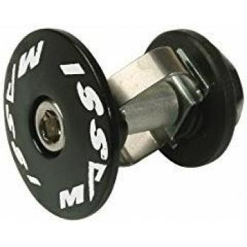 Massi Superlight PIV.ALU 1-1/8 araña con tapon para direccion, Deportes y Aire Libre, Negro