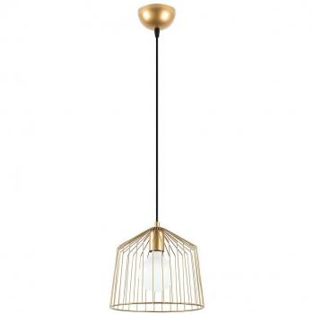 Lámpara Colgante Opviq Cat 12060, 1 luz, Ø26 cm, dorado brillante