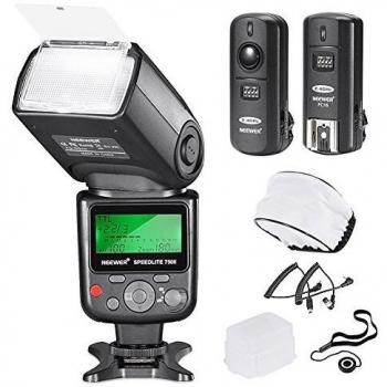 Neewer 750II TTL Flash Speedlite con kit Pantalla LCD para Cámaras Nikon DSLR, Incluye: