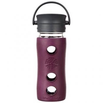 Lifefactory Café Collection Cristal, Violeta, 350 ml