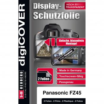 DigiCOVER Basic - Protector de Pantalla para cámaras Panasonic Lumix DMC-FZ 45