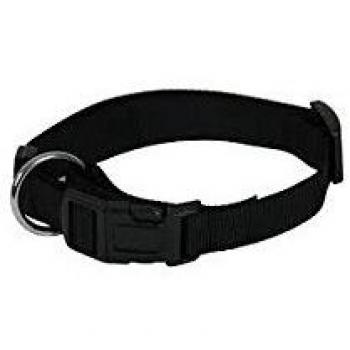 Collar de perro ajustable de nylon Martin Sellier negro M