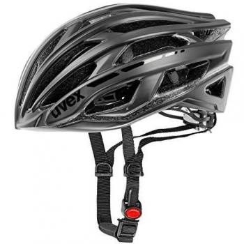 Uvex Race 5 Classic Casco Ciclismo, Unisex Adulto, Negro,