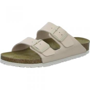 Birkenstock Arizona Birko-Flor Women's Mules, Beige
