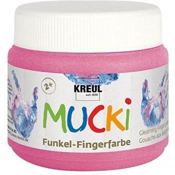 Pintura de Dedos MUCKI Brillante Rosa Metálico 150 ml