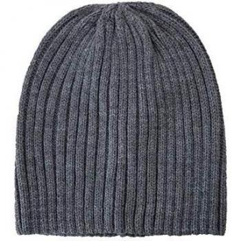 Jack & Jones Jacbart Beanie Gorro de Punto, Gris, Talla única para Hombre